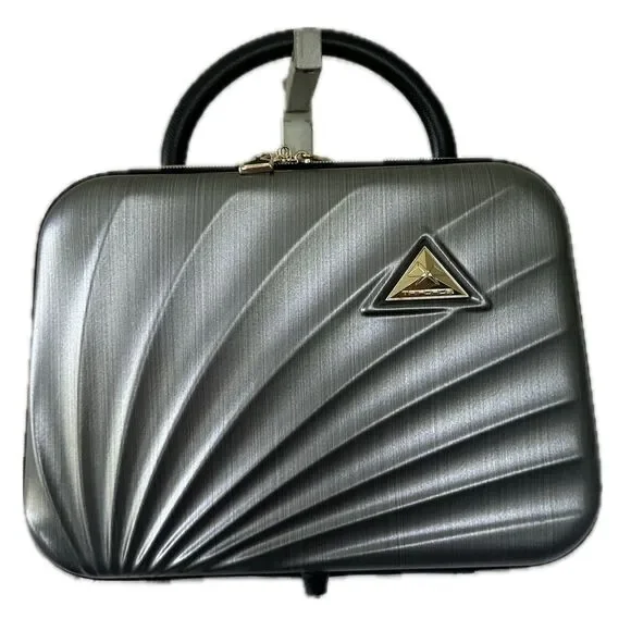 Triforce Sienna Hardside Elite Performance Travelware Silver Beauty Case Luggage - Picture 1 of 6